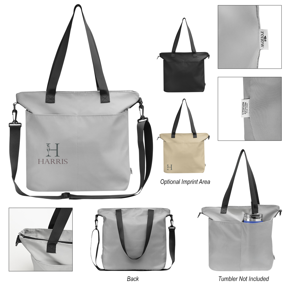 Intrepid Rpet Laptop Tote Bag 1