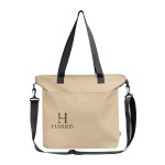 Intrepid Rpet Laptop Tote Bag - 30131 TAN Silkscreen Intrepid Rpet Laptop Tote Bag - 30131 TAN Silkscreen