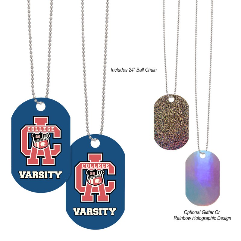 Acrylic Dog Tag 1 Acrylic Dog Tag 1