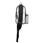 Chloe Clear Crossbody Sling Bag - 35133 CLRBLK Back Chloe Clear Crossbody Sling Bag - 35133 CLRBLK Back