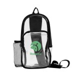 Chloe Clear Crossbody Sling Bag - 35133 CLRBLK Silkscreen Chloe Clear Crossbody Sling Bag - 35133 CLRBLK Silkscreen