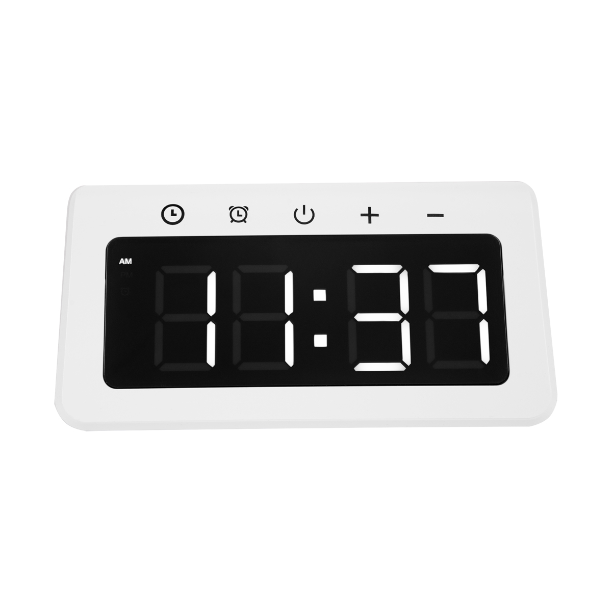 15w Light-up Wireless Charger Alarm Clock 1