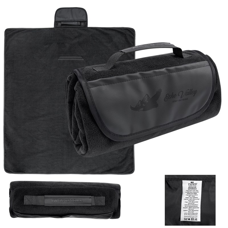 Cutter & Buck® Rpet Roll-up Picnic & Camping Blanket 1 Cutter & Buck® Rpet Roll-up Picnic & Camping Blanket 1