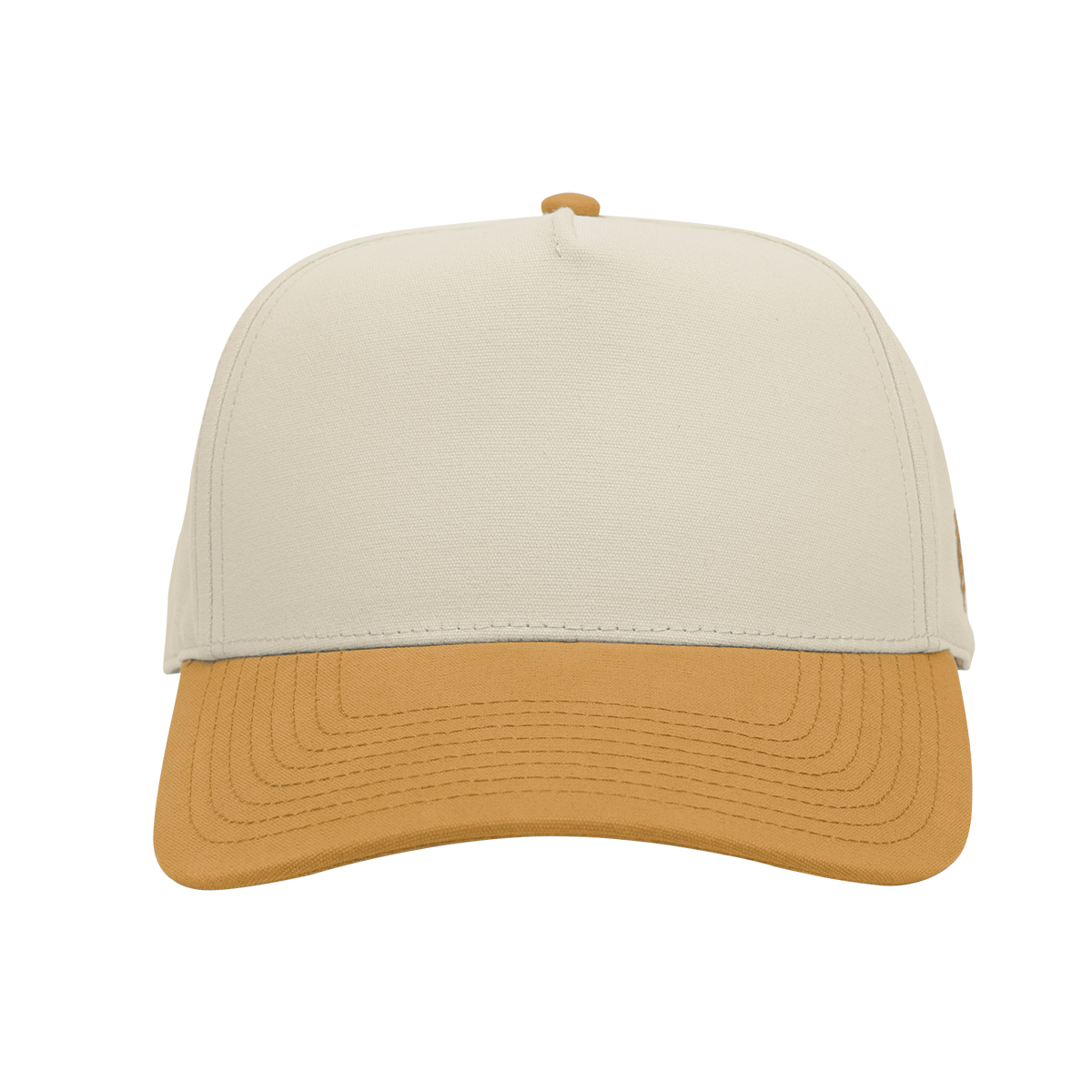 Branded Bills Bare Curved Two-tone Canvas Cap 1