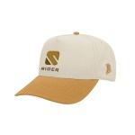 Branded Bills Bare Curved Two-tone Canvas Cap - 15086 BEGWHEAT Embroidery Branded Bills Bare Curved Two-tone Canvas Cap - 15086 BEGWHEAT Embroidery