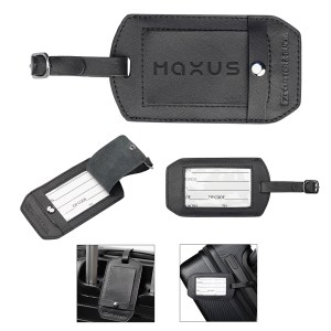 Cutter & Buck® Leather Luggage Tag 1 Cutter & Buck® Leather Luggage Tag 1