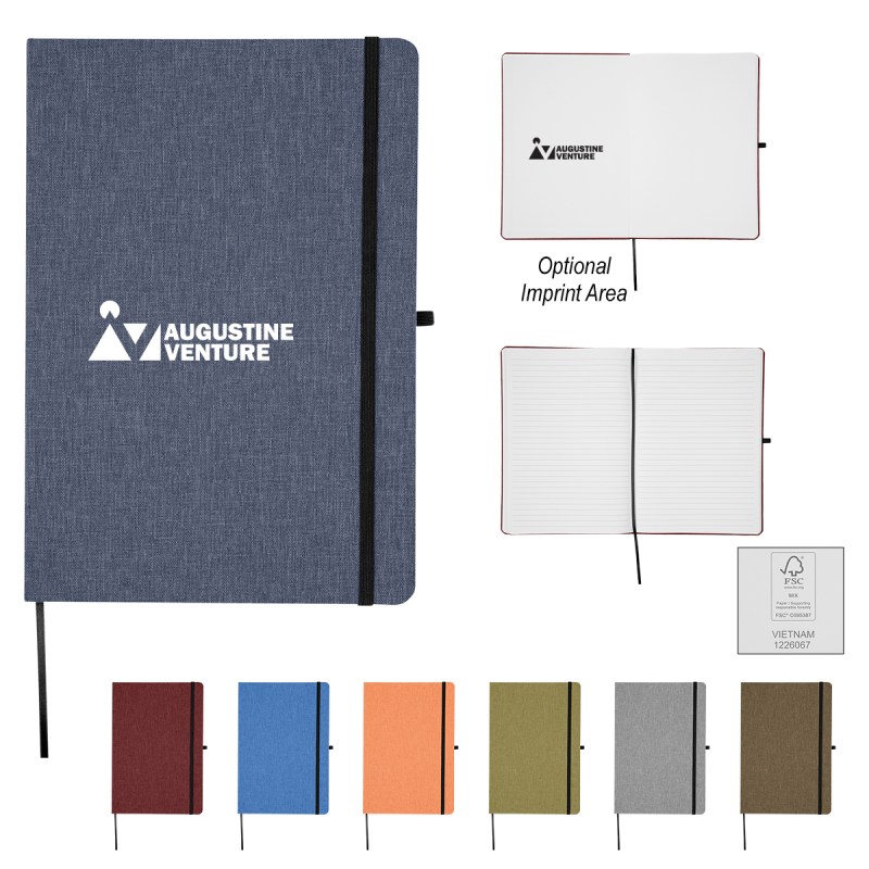 Heathered 7" X 10" Journal 1 Heathered 7" X 10" Journal 1