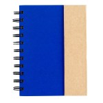 Small Spiral Notebook With Sticky Notes And Flags - 6106 BLU Silkscreen Small Spiral Notebook With Sticky Notes And Flags - 6106 BLU Silkscreen