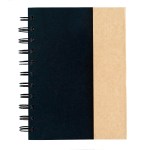 Small Spiral Notebook With Sticky Notes And Flags - /6106 BLK Silkscreen Small Spiral Notebook With Sticky Notes And Flags - /6106 BLK Silkscreen