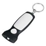 Slim Led Light Key Chain - 103 BLKWHT Slim Led Light Key Chain - 103 BLKWHT
