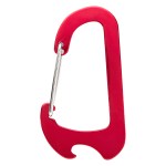 Chaz Carabiner Bottle Opener - 2065 RED Blank Chaz Carabiner Bottle Opener - 2065 RED Blank