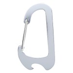 Chaz Carabiner Bottle Opener - 2065 SIL Blank Chaz Carabiner Bottle Opener - 2065 SIL Blank