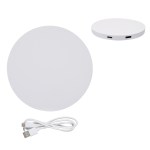 Power Balance Wireless Charging Pad Usb Hub - 2457 WHT Power Balance Wireless Charging Pad Usb Hub - 2457 WHT