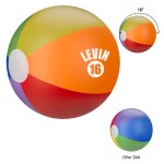 16" Rainbow Beach Ball 1 16" Rainbow Beach Ball 1
