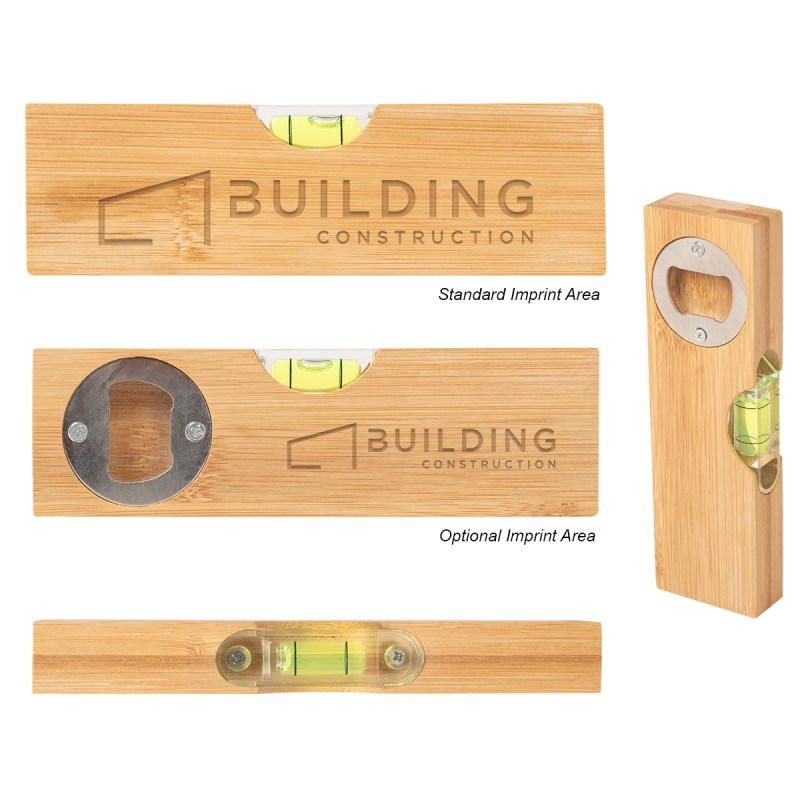 Bamboo Level With Bottle Opener 1 Bamboo Level With Bottle Opener 1
