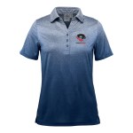 Stormtech Mirage Women's Polo - TXR1W NAVYHEATHER SIDE Stormtech Mirage Women's Polo - TXR1W NAVYHEATHER SIDE