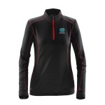Stormtech Pulse Women's Fleece Pullover - TFW1W BLACK CARBON Blank Stormtech Pulse Women's Fleece Pullover - TFW1W BLACK CARBON Blank