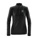 Stormtech Pulse Women's Fleece Pullover - TFW1W NAVY CARBON Blank Stormtech Pulse Women's Fleece Pullover - TFW1W NAVY CARBON Blank