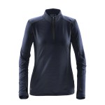 Stormtech Pulse Women's Fleece Pullover - TFW1W NAVY CARBON Embroidery Stormtech Pulse Women's Fleece Pullover - TFW1W NAVY CARBON Embroidery