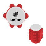 Rabs Push Pop Spinning Fidget Toy - 80030 WHTRED Padprint Rabs Push Pop Spinning Fidget Toy - 80030 WHTRED Padprint