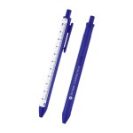 Straight Line Pen With 4" Ruler - 12024 ROYWHT Silkscreen Straight Line Pen With 4" Ruler - 12024 ROYWHT Silkscreen