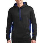 Sport-tek® Sport-wick® Fleece Colorblock Hooded Pullover 2 Sport-tek® Sport-wick® Fleece Colorblock Hooded Pullover 2