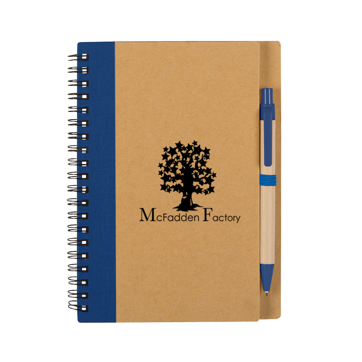 Eco-inspired Spiral Notebook & Pen 1