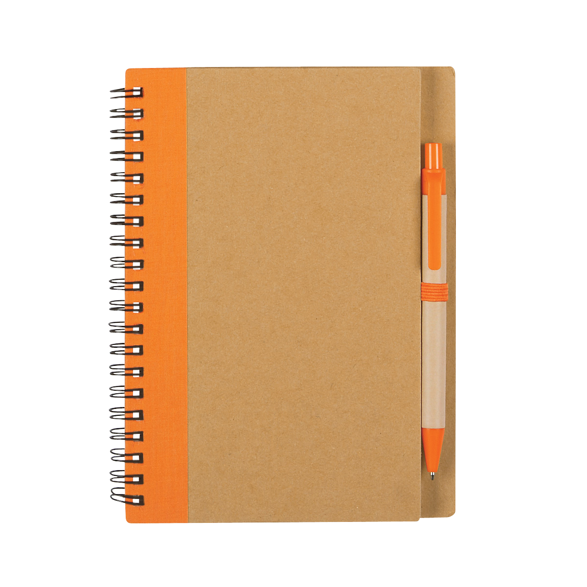 Eco-inspired Spiral Notebook & Pen 1