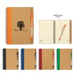 Eco-inspired Spiral Notebook & Pen 1 Eco-inspired Spiral Notebook & Pen 1