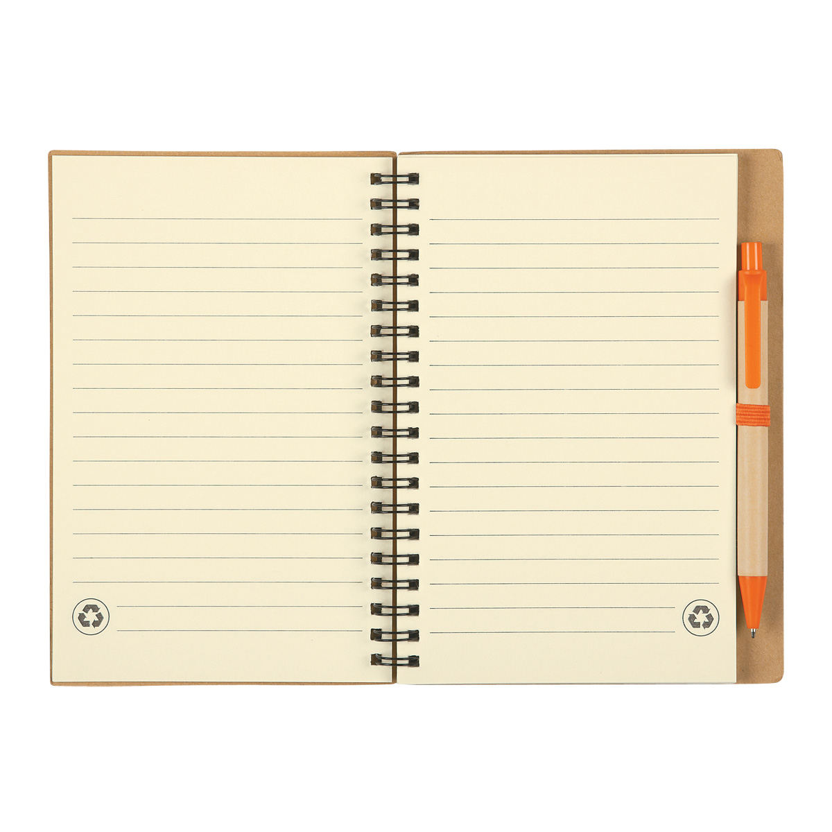 Eco-inspired Spiral Notebook & Pen 1