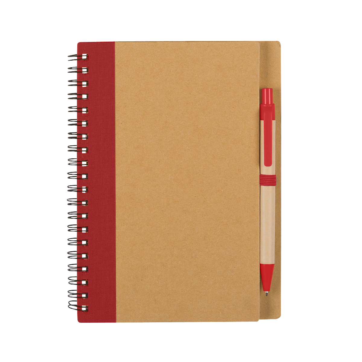 Eco-inspired Spiral Notebook & Pen 1