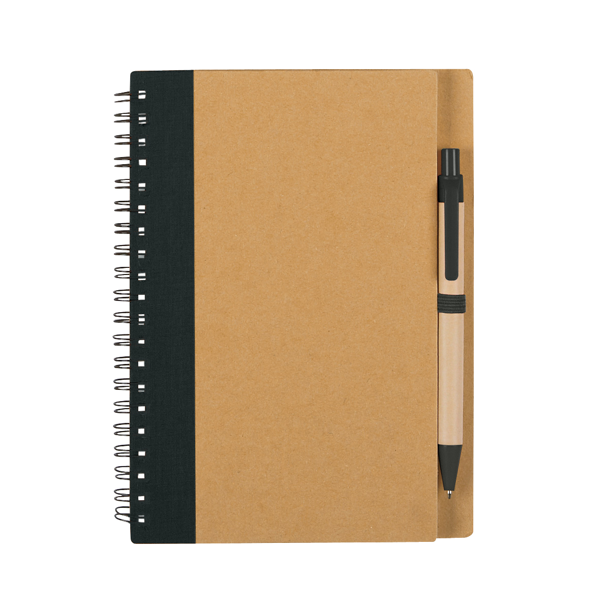 Eco-inspired Spiral Notebook & Pen 1