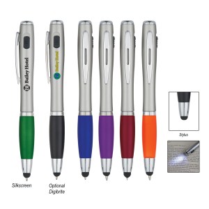 Trio Pen With Led Light And Stylus 1 Trio Pen With Led Light And Stylus 1