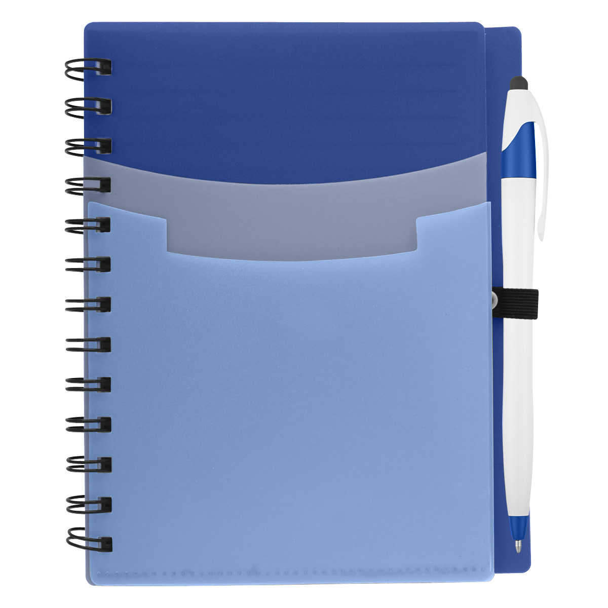 Tri-pocket Notebook & Pen 1