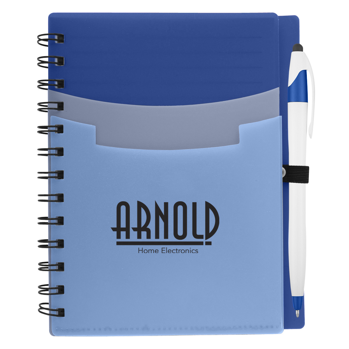 Tri-pocket Notebook & Pen 1