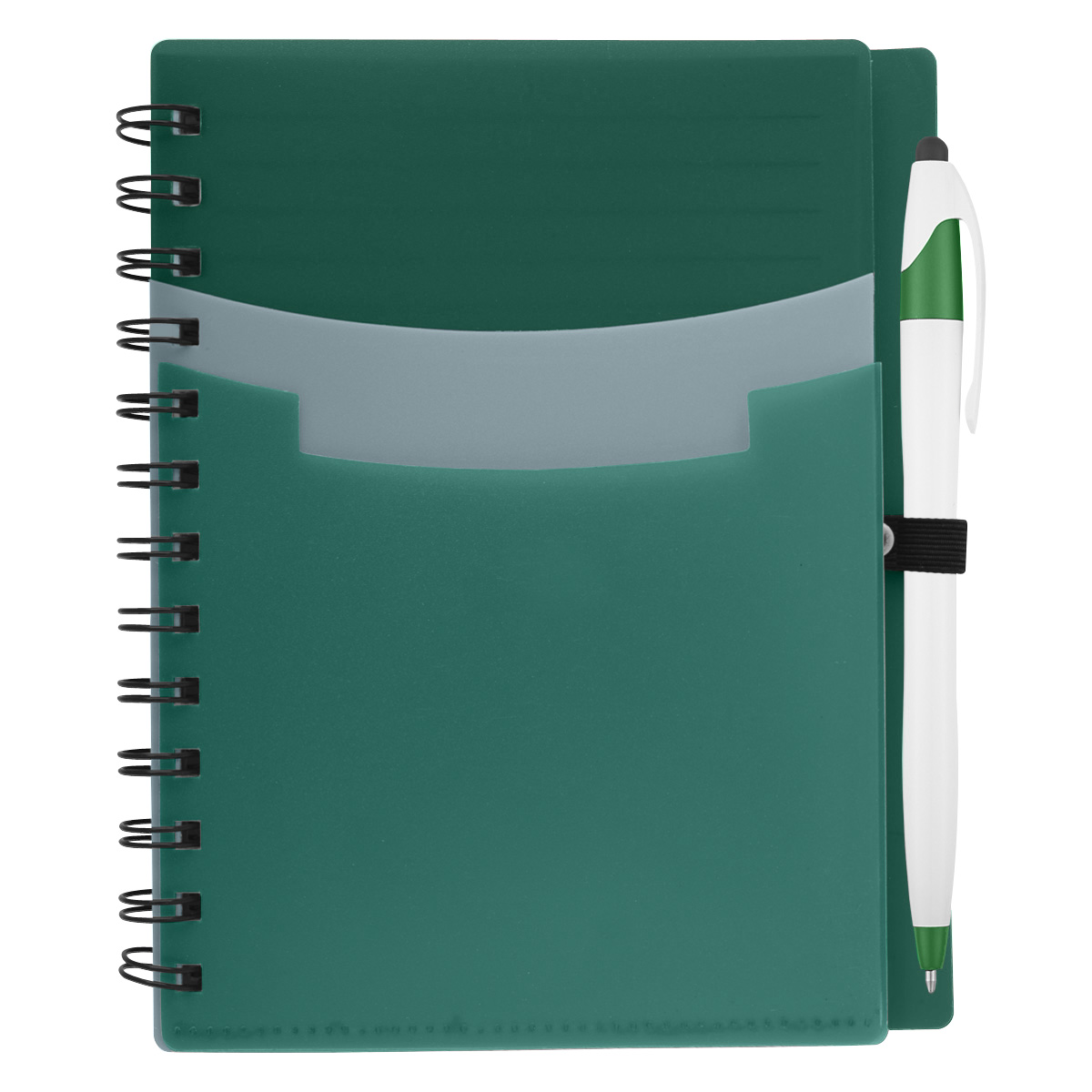 Tri-pocket Notebook & Pen 1