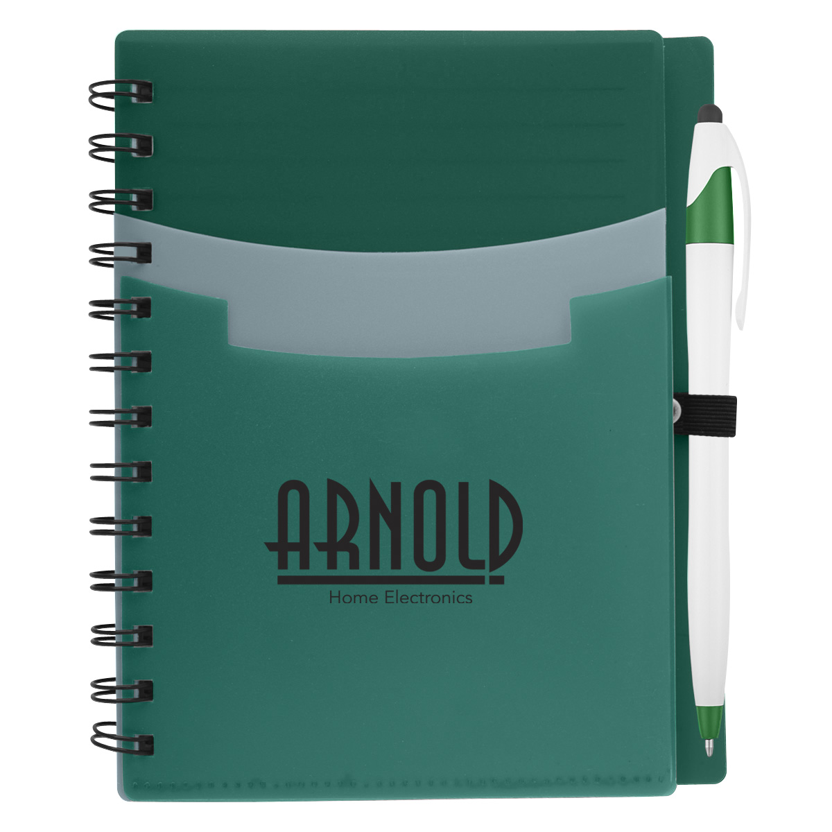 Tri-pocket Notebook & Pen 1