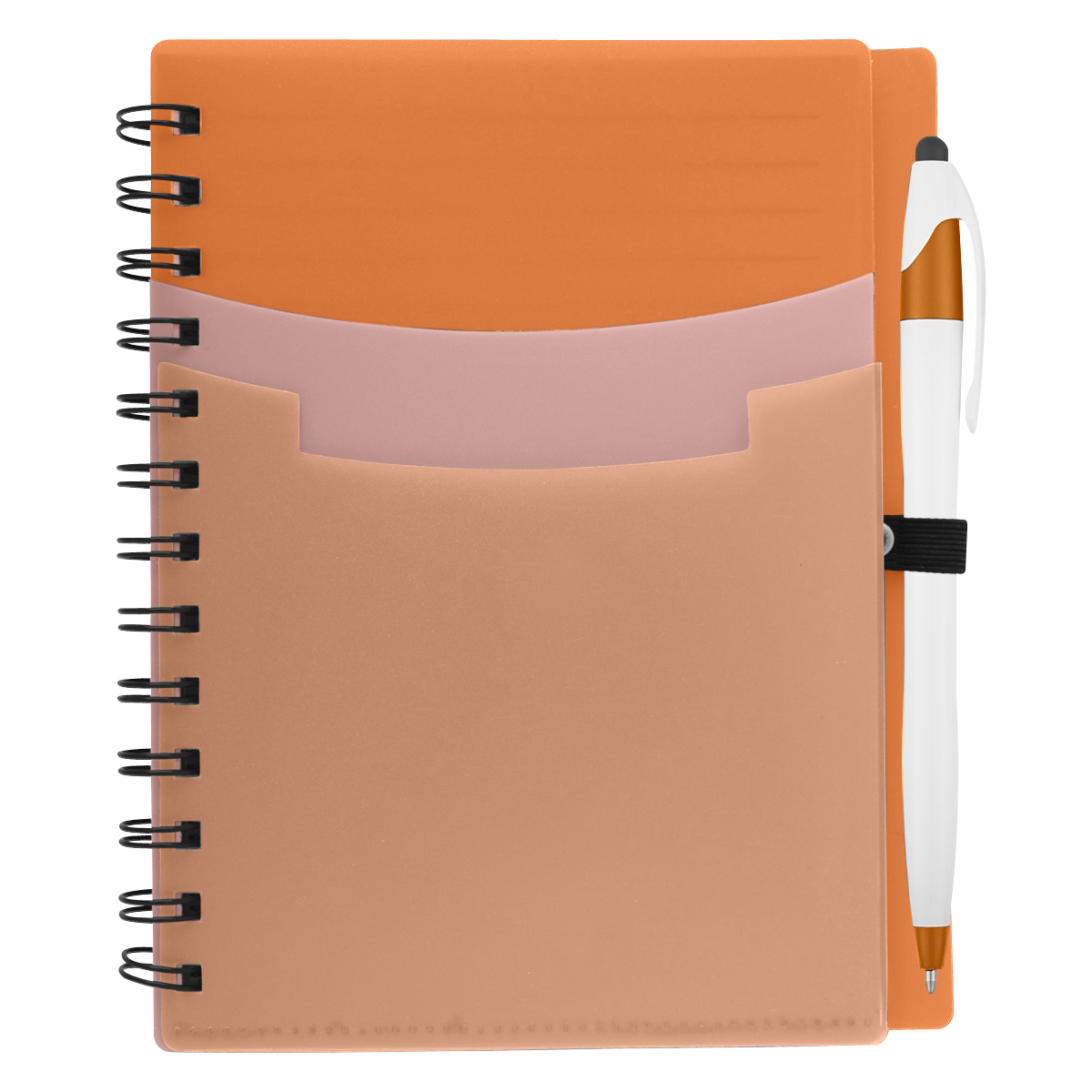 Tri-pocket Notebook & Pen 1