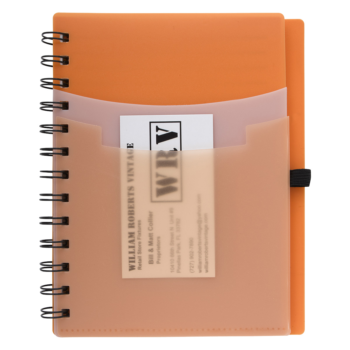 Tri-pocket Notebook & Pen 1