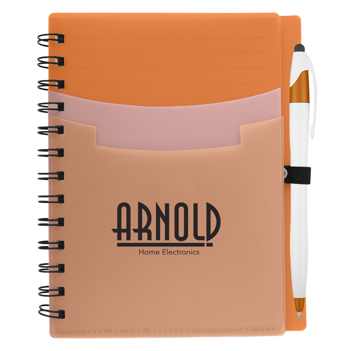 Tri-pocket Notebook & Pen 1