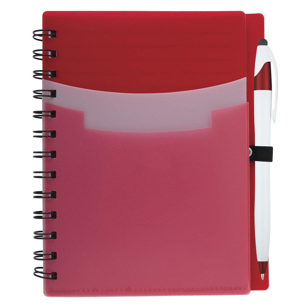 Tri-pocket Notebook & Pen 1