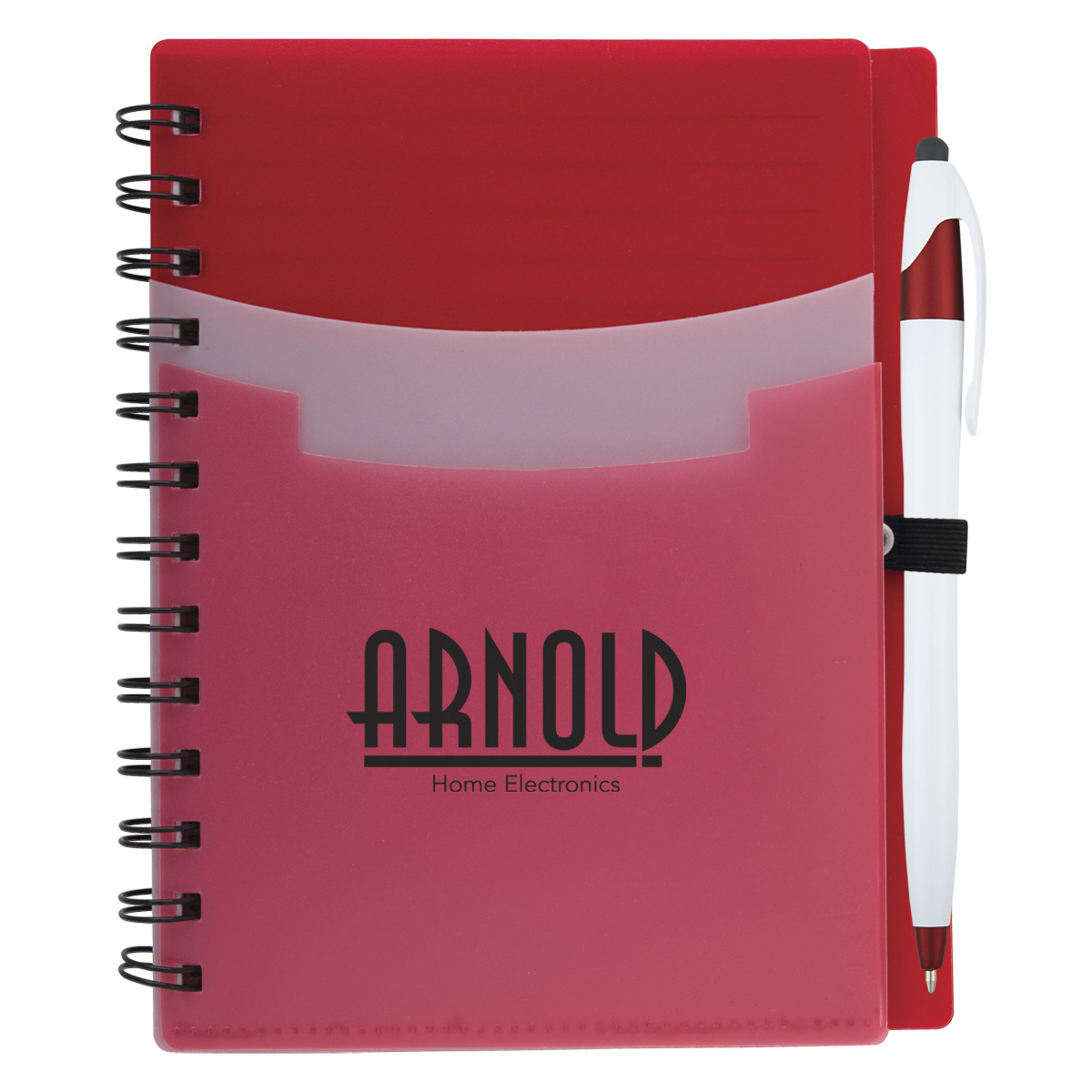 Tri-pocket Notebook & Pen 1