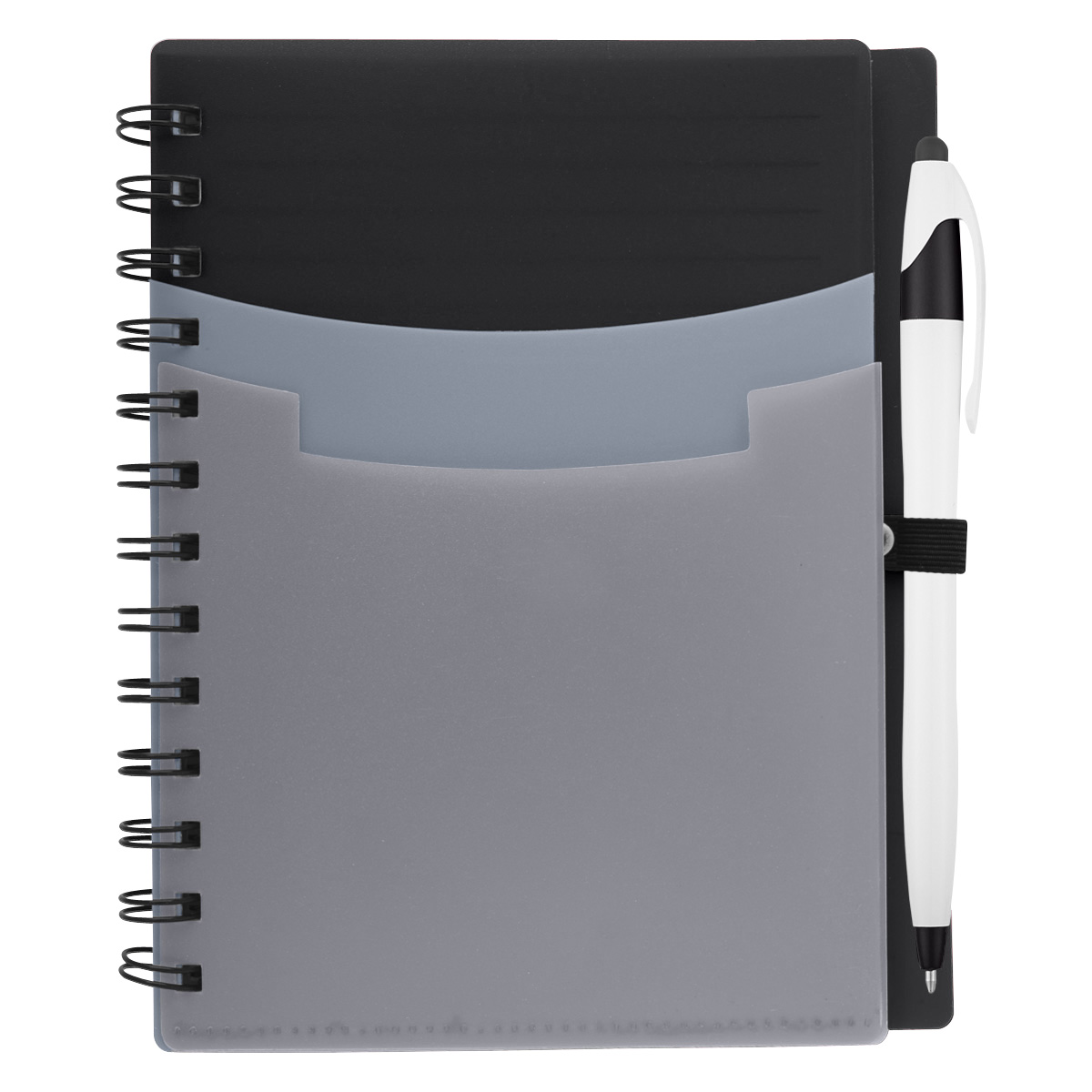 Tri-pocket Notebook & Pen 1