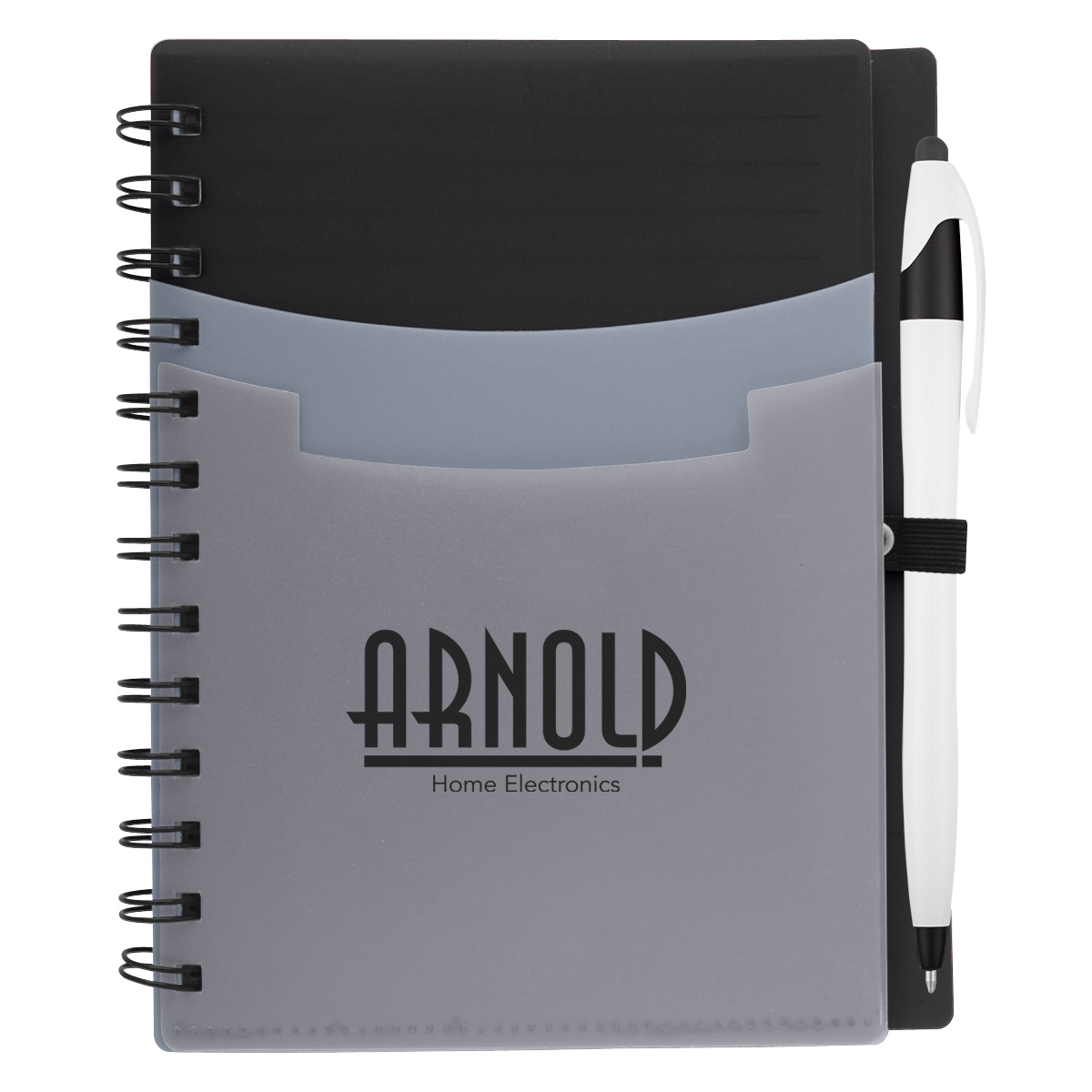 Tri-pocket Notebook & Pen 1