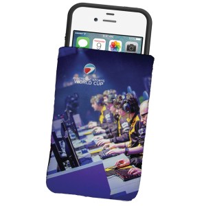 Dye Sublimated Microfiber Phone Wallet Pouch or Sleeve 1 Dye Sublimated Microfiber Phone Wallet Pouch or Sleeve 1