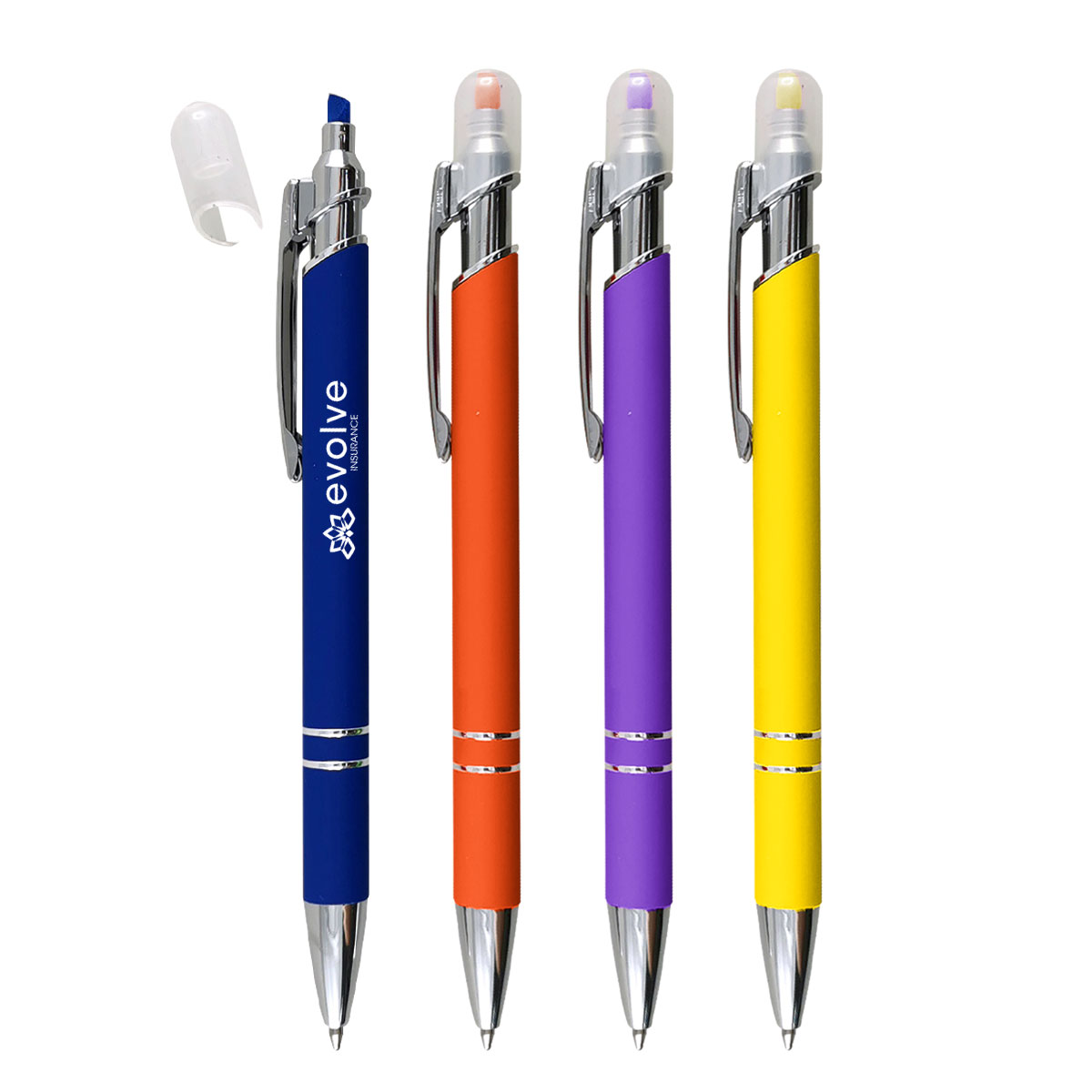 Mia Incline Pen With Highlighter 1