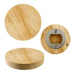 Bamboo Bottle Opener Magnet - 75005 BAMBOO Laser Bamboo Bottle Opener Magnet - 75005 BAMBOO Laser