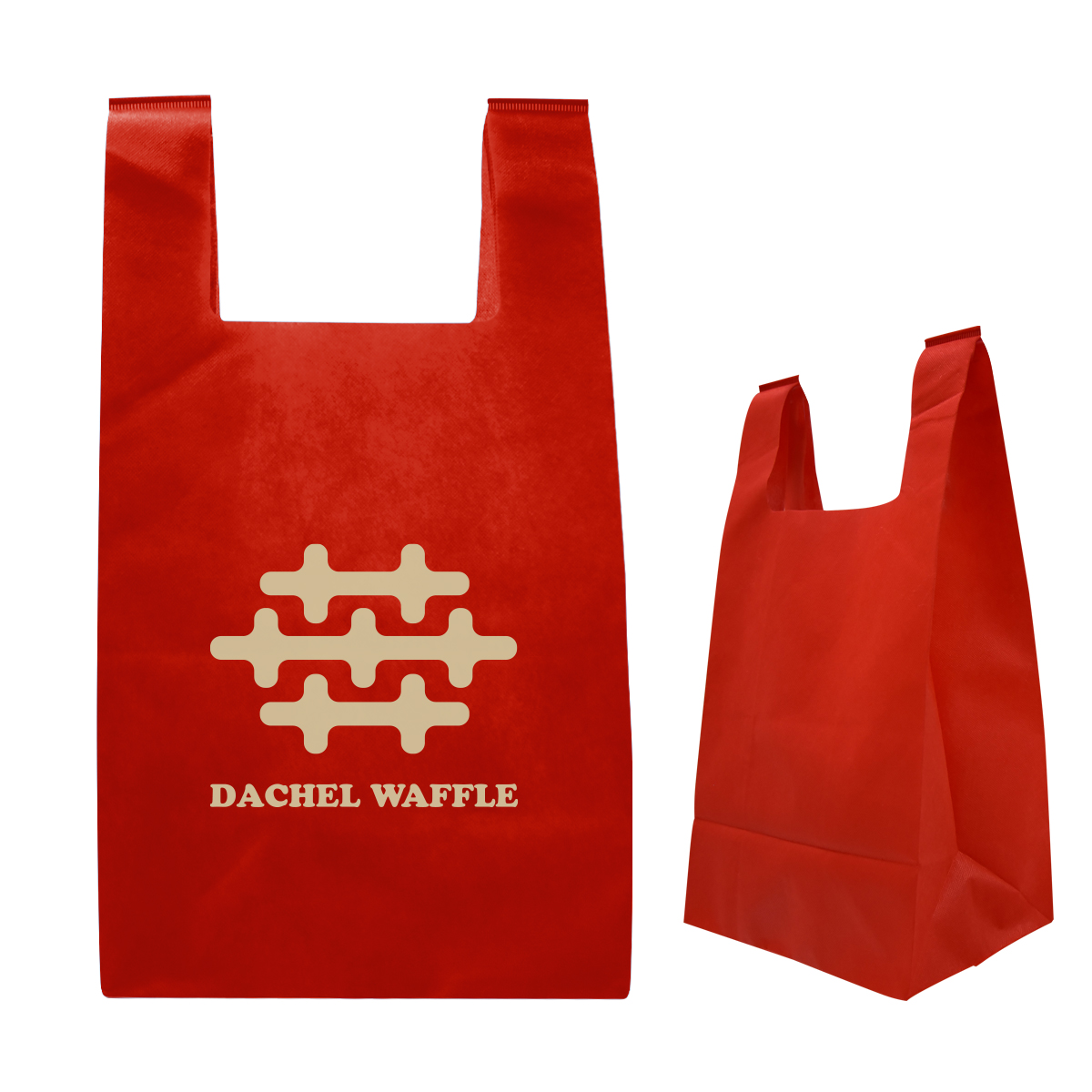 Reusable T-shirt Style Non-woven Tote Bag 1