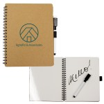 Innovator Dry Erase Spiral Notebook - 65018 NAT Silkscreen Innovator Dry Erase Spiral Notebook - 65018 NAT Silkscreen