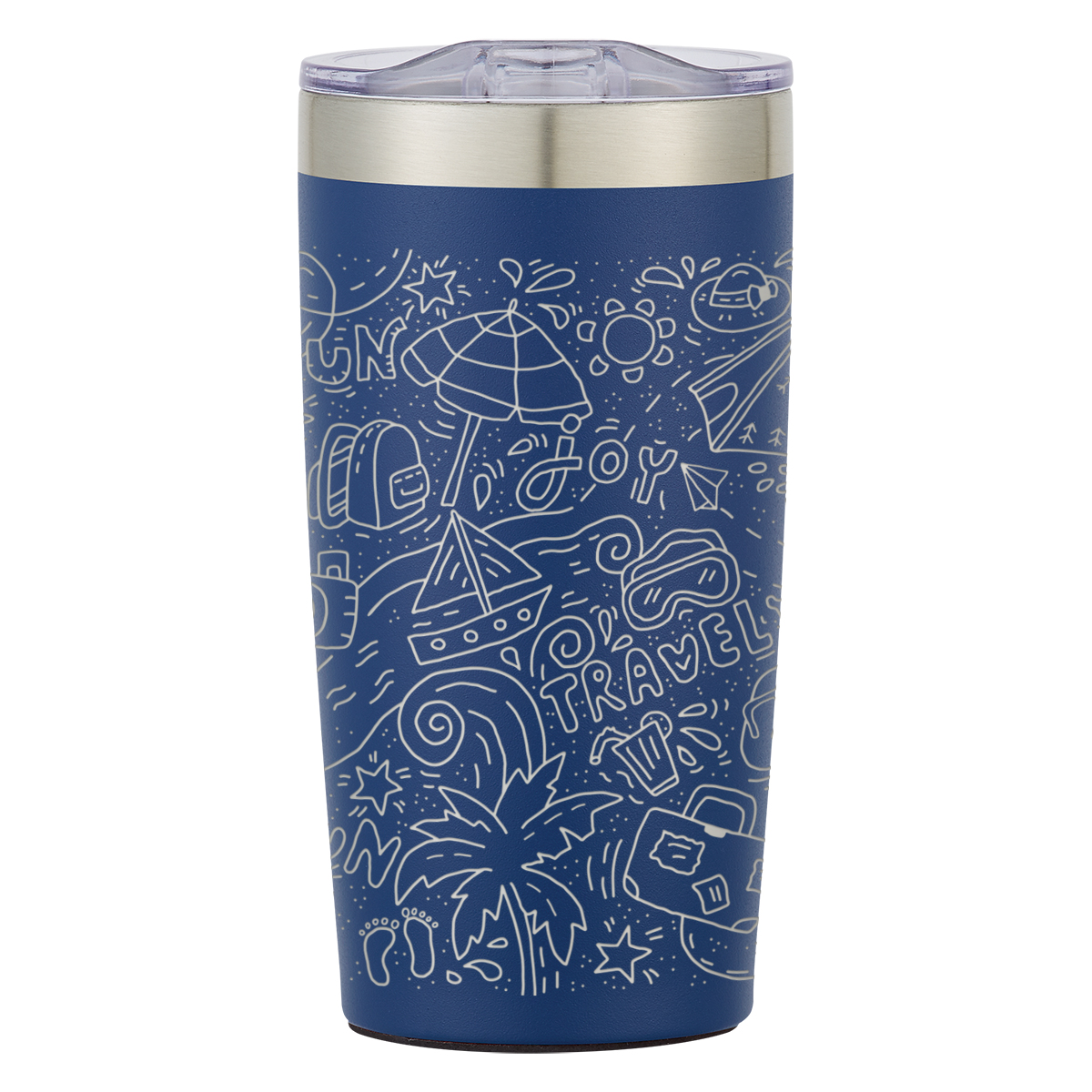 20 Oz. Full Laser Two-tone Himalayan Tumbler 1